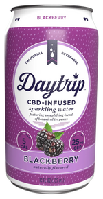 Daytrip CBD - Infused Sparking Water - Blackberry