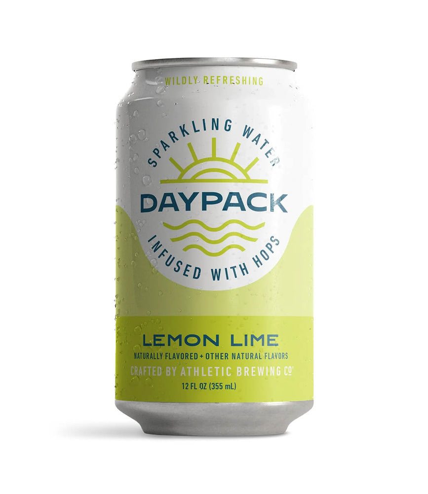 Athletic Brewing - DayPack Sparkling Water - Lemon Lime 6 pack
