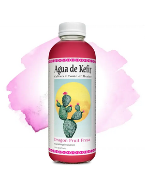 GT's Agua De Kefir Dragon Fruit Fresa Bottles 16oz