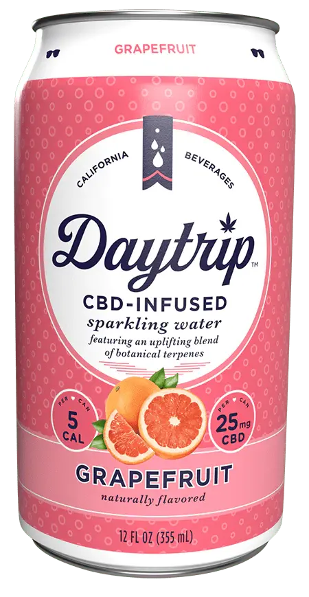 Daytrip CBD Infused Sparkling Water - Grapefruit