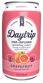 Daytrip CBD Infused Sparkling Water - Grapefruit